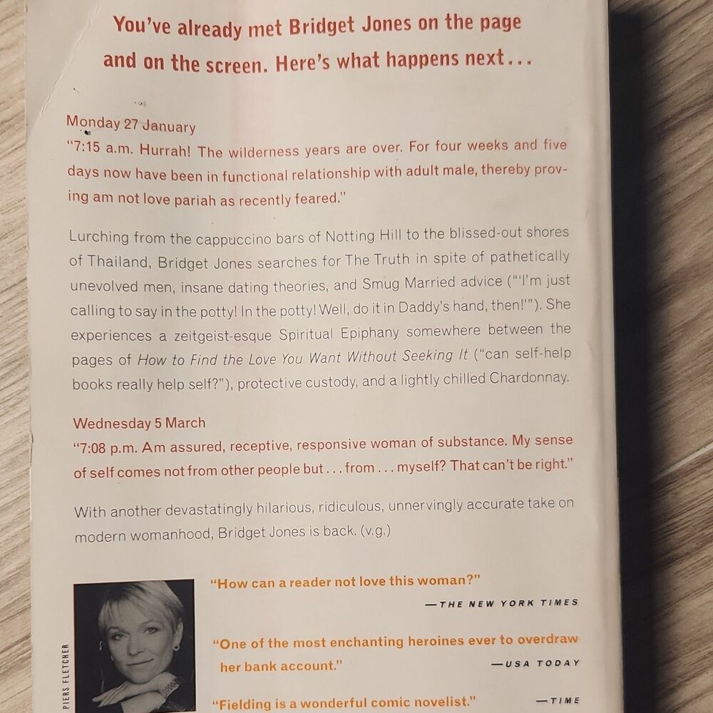 Bridget Jones: The Edge of Reason Helen Fielding PB 2001 Penguin Fiction Women - Picture 6 of 11